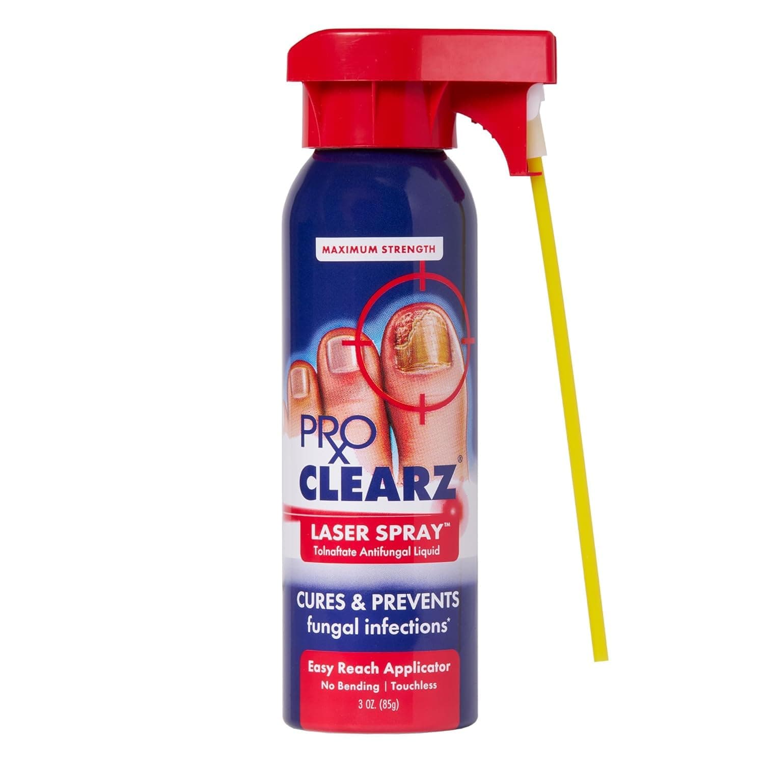 ProClearz Laser Spray Antifungal Treatment, 3 oz, A Touch-Free Design To Help Prevent Fungal Infections